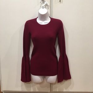BCBGMaxAzria Cranberry Red Sweater